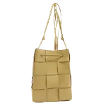 Beige Leather Bottega Veneta Shoulder Bag