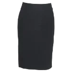 Black Wool Theory Skirt