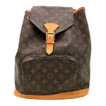 Brown Canvas Louis Vuitton Montsouris