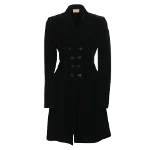 Black Velvet Alaïa Coat