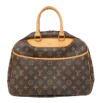 Brown Canvas Louis Vuitton Deauville 