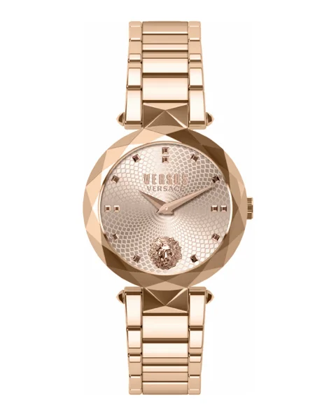 Pink Rose Gold Versace Watch