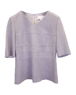 Grey Polyester Hugo Boss Top