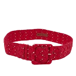 Red Fabric Marni Belt