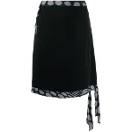 Black Acetate Maison Margiela Skirt