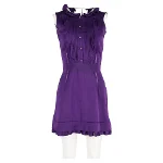 Purple Cotton Mulberry Dress