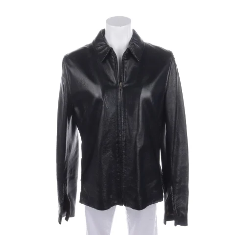 Black Leather Dolce & Gabbana Jacket