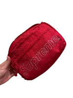 Red Nylon Supreme Shoulder Bag