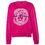 Pink Cotton Versace Sweatshirt