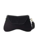 Black Leather Elleme Handbag