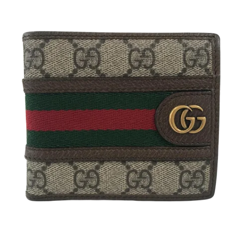 Brown Coated canvas Gucci Wallet
