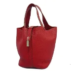 Red Leather Hermès Handbag