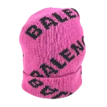 Pink Wool Balenciaga Hat