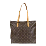 Brown Canvas Louis Vuitton Cabas