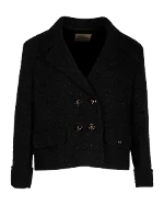 Black Fabric Gucci Blazer