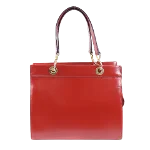 Red Leather Celine Handbag