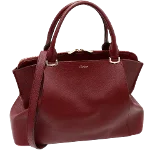 Brown Leather Cartier Handbag