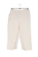 White Cotton Loro Piana Pants