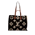 Black Wool Louis Vuitton Onthego