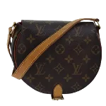 Brown Canvas Louis Vuitton Sac Tambourine