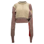 Burgundy Wool Maison Margiela Sweater