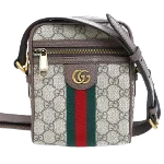 Brown Canvas Gucci Ophidia