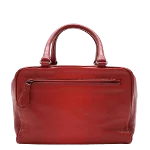 Red Leather Bottega Veneta Handbag