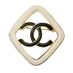 Multicolor Metal Chanel Brooch