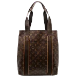 Brown Canvas Louis Vuitton Beaubourg