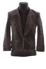 Brown Velvet Isabel Marant Blazer