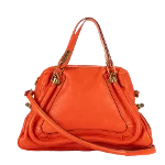 Orange Leather Chloé Paraty