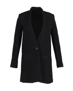 Black Wool IRO Coat