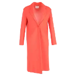 Orange Wool Hugo Boss Coat