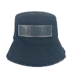 Black Cotton Loewe Hat