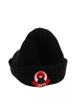 Black Wool Moncler Hat