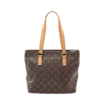 Brown Canvas Louis Vuitton Cabas