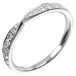 Silver Platinum Tiffany & Co. Ring