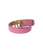 Pink Fabric Dolce & Gabbana Belt