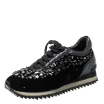 Black Velvet Le Silla Sneakers