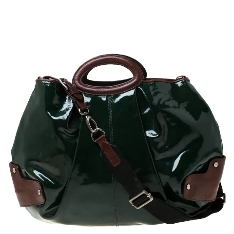 Green Leather Marni Handbag