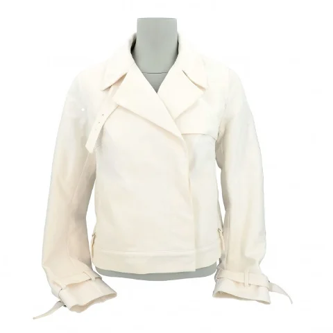 White Fabric Max Mara Jacket