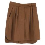 Brown Wool Max Mara Skirt