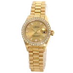 Yellow Yellow Gold Rolex Watch