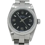 Black Stainless Steel Rolex Watch