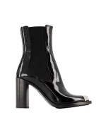 Black Leather Alexander McQueen Boots