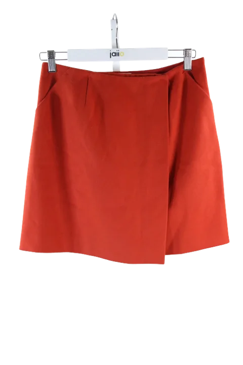 Red Cotton Paule Ka Skirt
