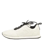 White Nylon Fendi Sneakers