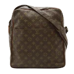 Brown Canvas Louis Vuitton Marceau