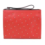 Red Fabric Marni Clutch