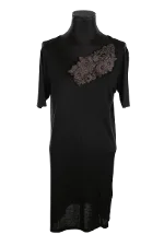 Black Cotton Sonia Rykiel Dress